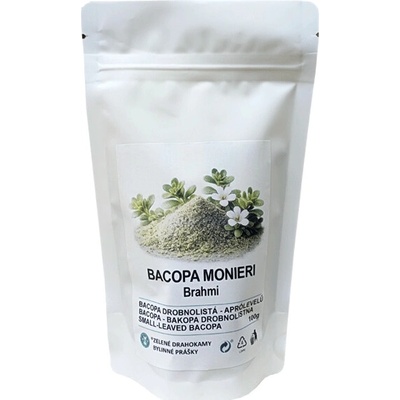 Zelené Drahokamy Brahmi Bacopa monnieri nať 100 g