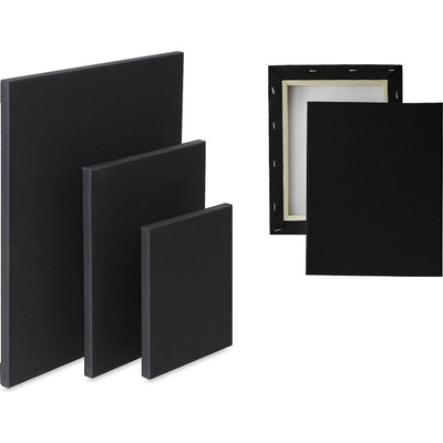 Impap Plátno na rámu černé 18 x 24 cm 301458 – Zboží Dáma