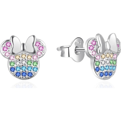 AGATO Třpitivé náušnice s Minnie AGT-ED021PC