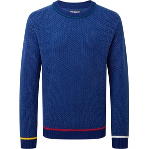 Sherpa Мъжки вълнен пуловер Sherpa Shankar Crew Fleece jumper - Rupa Blue - размер XXL (005-7735-0215)
