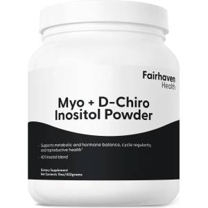 Fairhaven Health Myo + D-Chiro Inositol Powder, 180 дози, Fairhaven Health