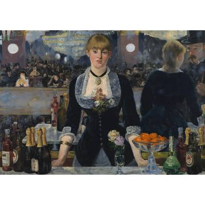 Trefl - Puzzle Manet: A Bar at the Folies-Bergere - 1 000 piese