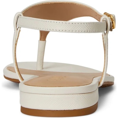 Lauren Ralph Lauren сандали дамски от кожа Everley 2 (802982881004.100)