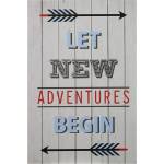 Premier Housewares Детска картина 30x45 cm Let New Adventures Begin - Premier Housewares (2800773)