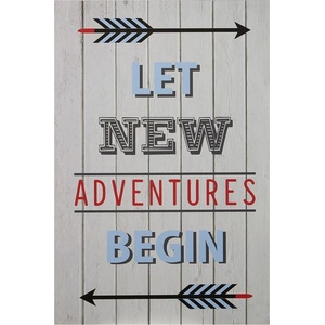 Premier Housewares Детска картина 30x45 cm Let New Adventures Begin - Premier Housewares (2800773)