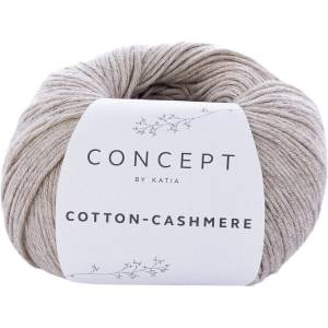 Katia Cotton Cashmere 55 Medium Beige Плетива прежда (949-55-KATIA)