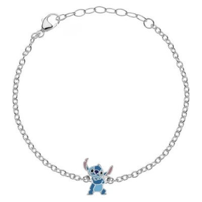 DISNEY stříbrný náramek Stitch BS00094SL-65.CS