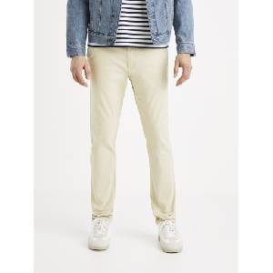 Celio Кремави панталони тип "чино" Celio Roprime Celio | Byal | МЪЖЕ | 30/34
