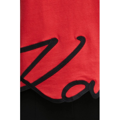 Karl Lagerfeld Памучна тениска Karl Lagerfeld KARL SIGNATURE (A1W17013)