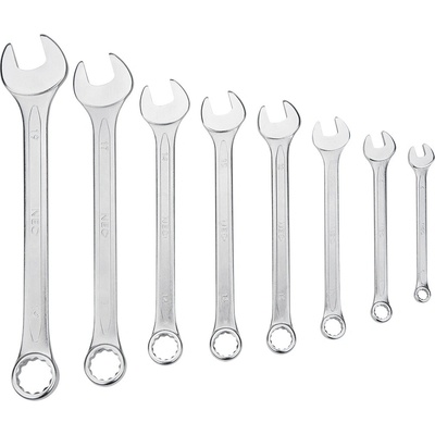 NEO Tools Kľúče očkoploché 6-19 mm 8 ks 09-751