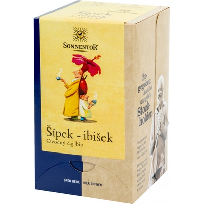 Sonnentor Bio čaj Šípek ibišek 54 g