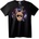NOONEBRAND Тениска Заек в Космоса - XL, Black
