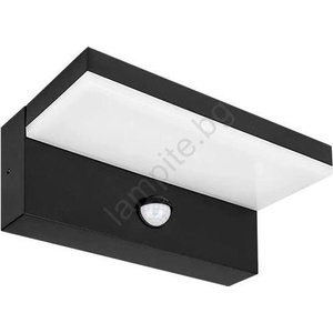 ILLUMAXX Външно стенно led осветително тяло със сензор led/9w/230v 4000k ip44 черно (os0088)