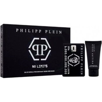 Philipp Plein No Limit$ Комплект (EDP 50ml + After Shave Balm 50ml) за Мъже
