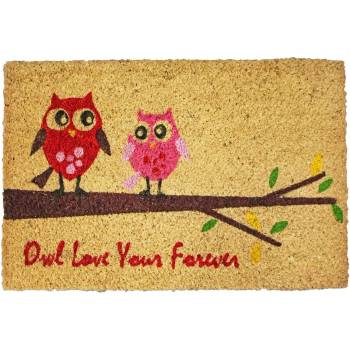 Home Elements Sova Ružová hnedá 40 x 60 cm