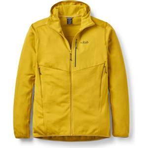 Rab Мъжко поларено яке Rab Ascendor Hoody Fleece jacket - Dark Pollen (005-6173-0413)