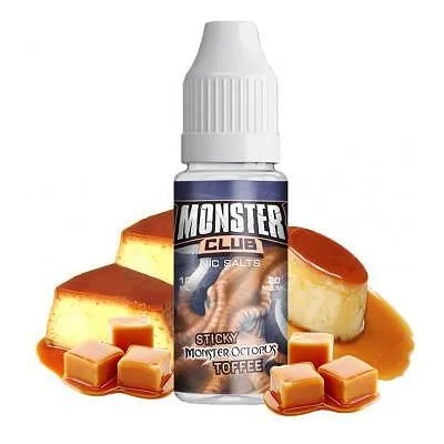 Monster Club Sticky Monster Octopus Toffee - Monster Club Nic Salts 10ml