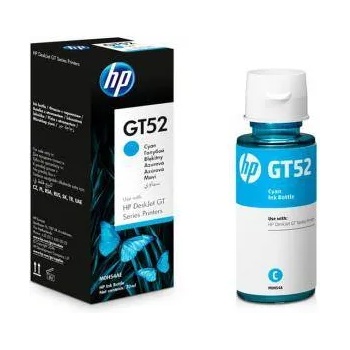 HP Бутилка с мастило HP GT52 Cyan Original Ink Bottle, M0H54AE