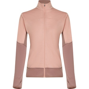 icebreaker Women Merino Blend 300 RealFleece Descender LS Zip Размер: L / Цвят: черен