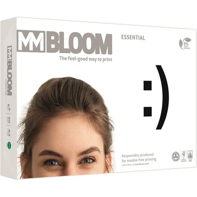 Bloom Копирна хартия Bloom Essential, A4, 80 g/m2, 500 листа