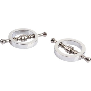 Chisa Novelties Chisa Sins Inquisition Spring Metal Nipple Clamps