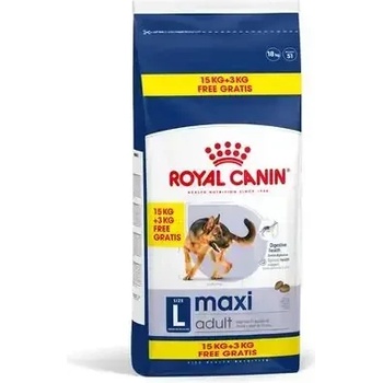 Royal Canin Maxi Adult 15+3 kg gratis