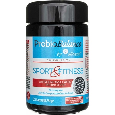 Aliness ProbioBalance Sport & Fitness Probiotiká 30 veg. kapsúl