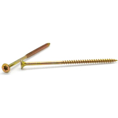 Vrut univerzální 4x70 žlutý zinek, zápustná hlava, TORX, částečný závit – Hledejceny.cz