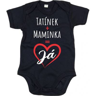 Fajntričko Dětské body Tatínek+Maminka=Já