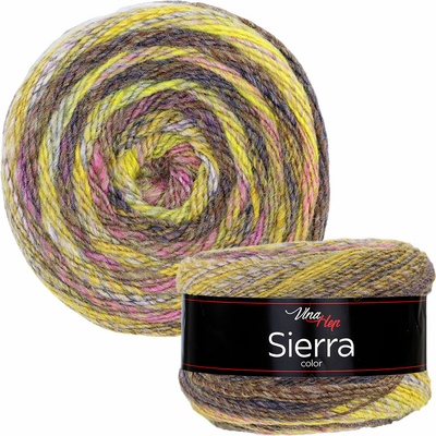 Vlna-hep Příze Sierra color - vlna + akryl Sierra color: 7213