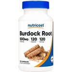 Nutricost Детоксикация и черен дроб - Репей (корен), 500 mg x 120 капсули (67227 (329101) NC)
