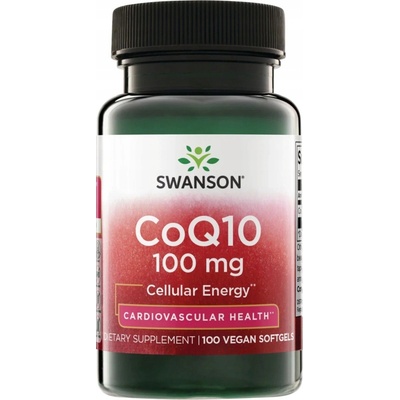 Swanson Koenzym Q10 100 mg 100 kapsúl