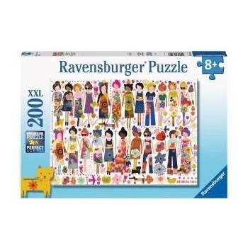Ravensburger Kids Puzzles 200 Friends and Flowers