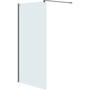 Cersanit Mille - Душ кабина Walk-In, 100x200 см, черно/прозрачно стъкло S161-003 (S161-003)
