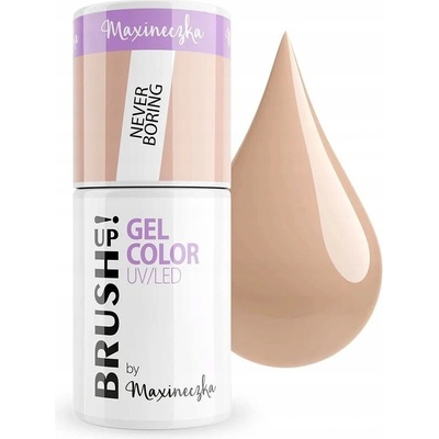 BRUSH UP! by Maxineczka Hybridný lak na nechty 5 g Never Boring