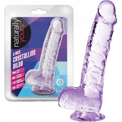 Blush NATURALLY YOURS 6INCH CRYSTALLINE fialové