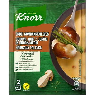 Knorr krémová polievka Hríbiková 60 g