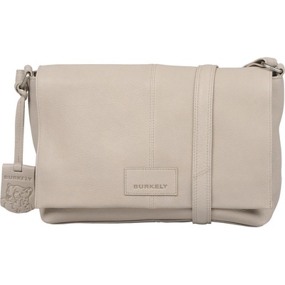 Burkely Soft Skylar sivodámska bočná kožená kabelka crossbody biela