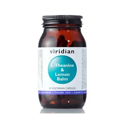 Viridian L-Theanine a Lemon Balm 90 kapsúl
