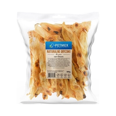 Petmex Ucho králíka Kousátko přírodní 500 g
