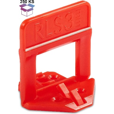 Raimondi RLS 3D 3-12 3mm klip distanční 250ks červená