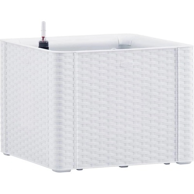 STEFANPLAST Samozavlažovací truhlík NATURAL DELUXE 43x43x33cm bílý