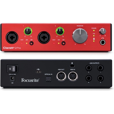 Focusrite Clarett+ 8Pre