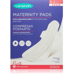 Lansinoh Maternity Pads 0-2 weeks дамски превръзки за след раждане 10 бр