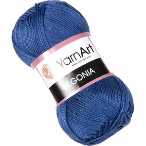 YARNART Begonia 0154 Denim Blue Плетива прежда (Begonia 0154)