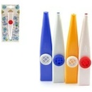 SMĚR KAZOO plastový foukací hudební nástroj 12cm 3 barvy