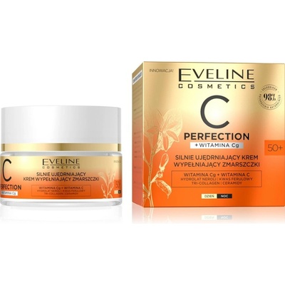 Eveline Cosmetics C Perfection spevňujúci krém s vitamínom C 50+ 50 ml