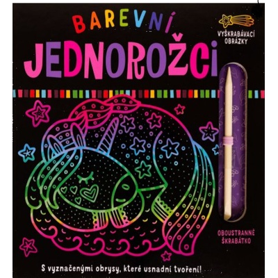 Svojtka & Co. Farebné jednorožce Vyškrabávacie obrázky