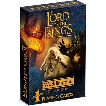 The Lord of The Rings Hrací karty Waddingtons Pán prstenů