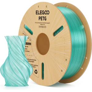 Elegoo PETG Translucent Green - 1, 75 mm / 1000 g (50.203.0773)